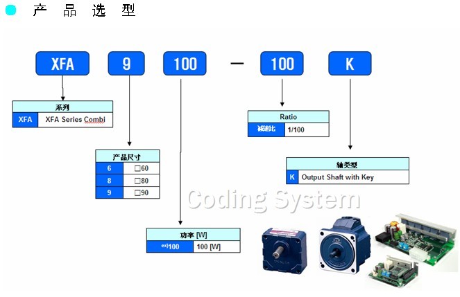 SPG無刷直流馬達 XF系列馬達