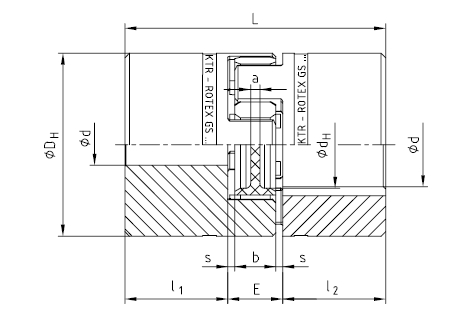 KTR ROTEX-GS 微型無(wú)齒隙彈性聯(lián)軸器