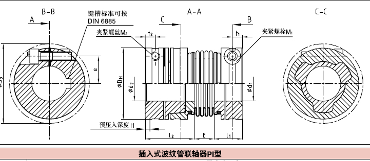 KTR TOOLFLEX PI型波紋管聯(lián)軸器