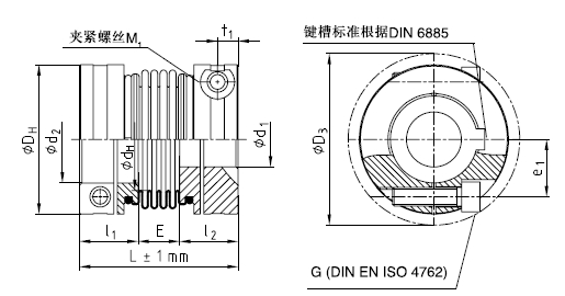 (KTR TOOLFLEX S型波紋管聯(lián)軸器,TOOLFLEX 波紋管聯(lián)軸器,TOOLFLEX S型聯(lián)軸器)